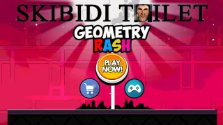 Skibidi Toilet Geometry Rash - Free online game