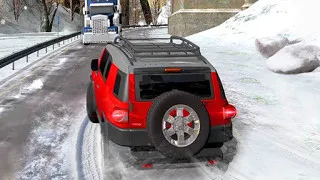 Heavy Jeep Winter Driving
