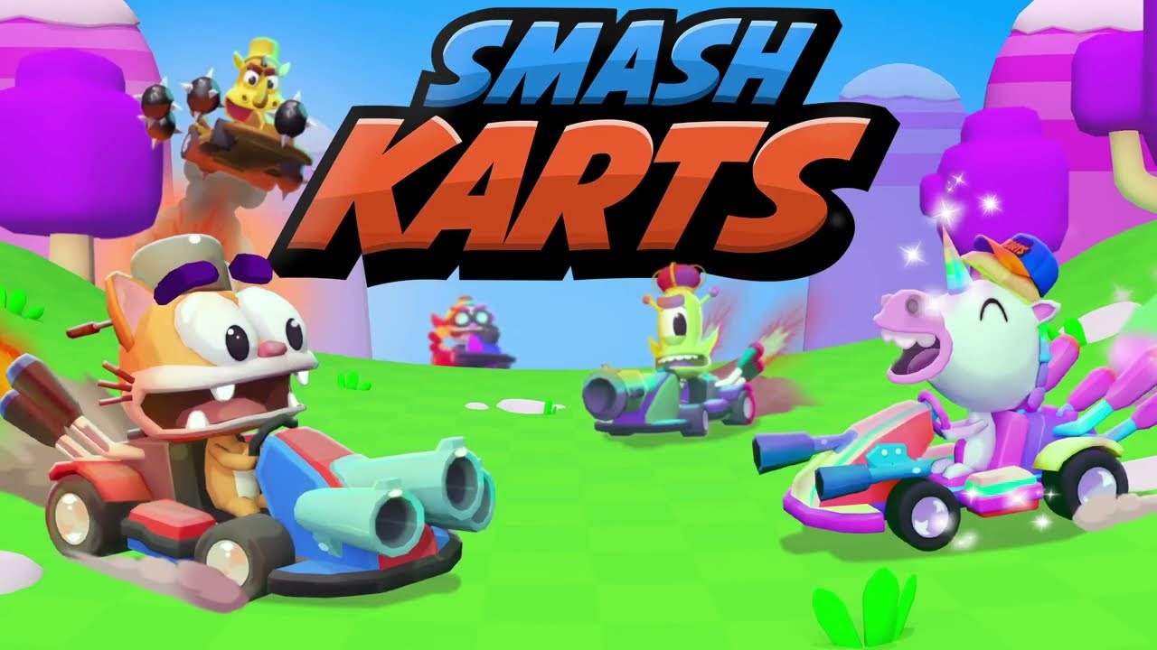 Smash Karts Gameplay Screenshot 1 - Play Online
