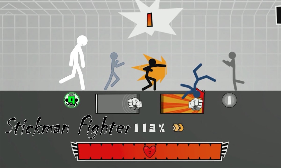 Stickman Fighter Gameplay Screenshot 1 - Play Online